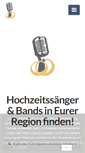 Mobile Screenshot of hochzeitssaengerin.org